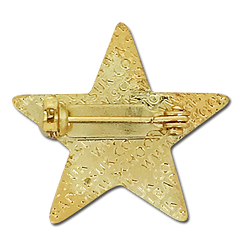 Glitter Star Badge by School Badges UK