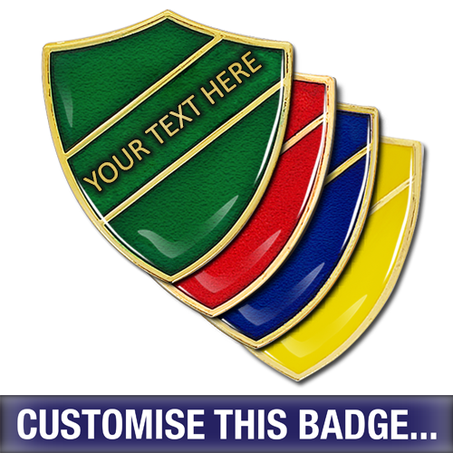 Personalised Enamelled Shield Badge