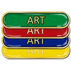 Art Bar Badge by School Badges UK