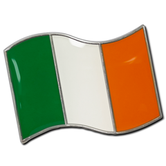 Ireland Flag Badge by School Badges UK