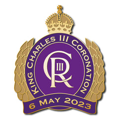 King Charles III Coronation Premium Badge