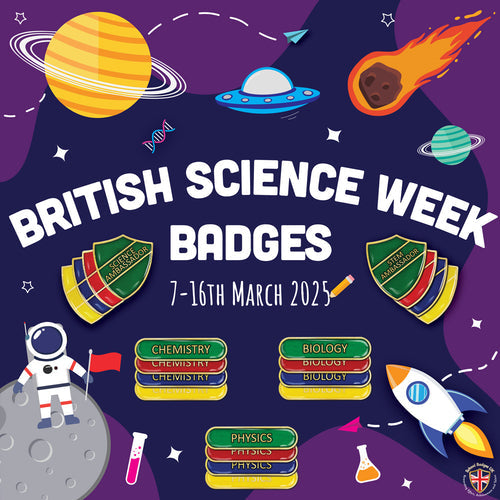 British Science Week 2025 By School Badges UK