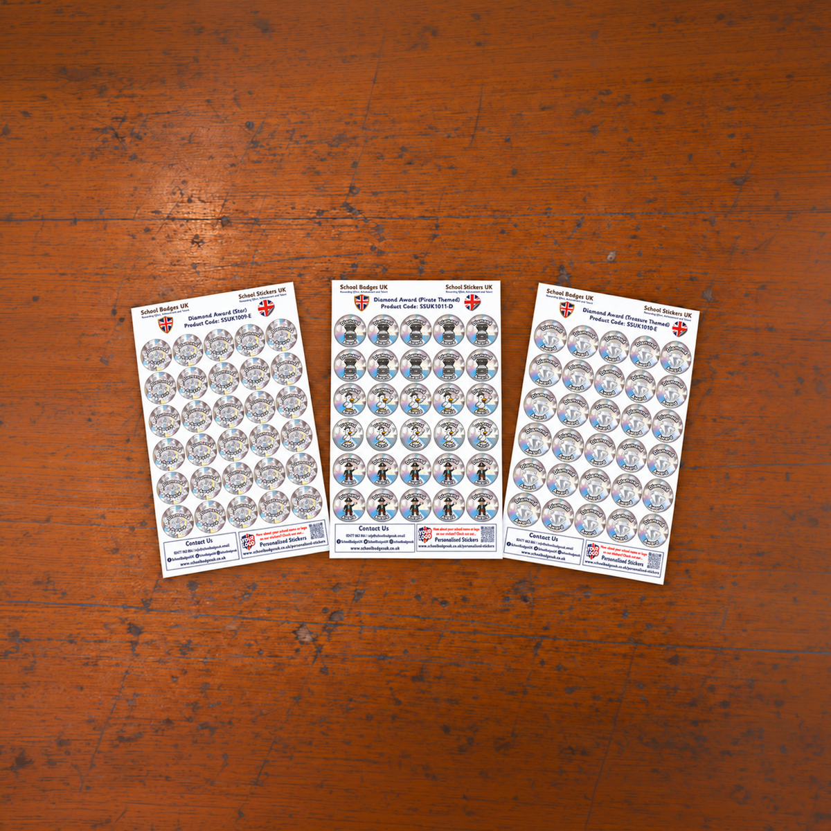 Diamond Award Stickers