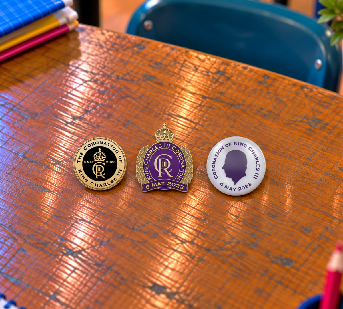 King Charles III Coronation collection – School Badges UK