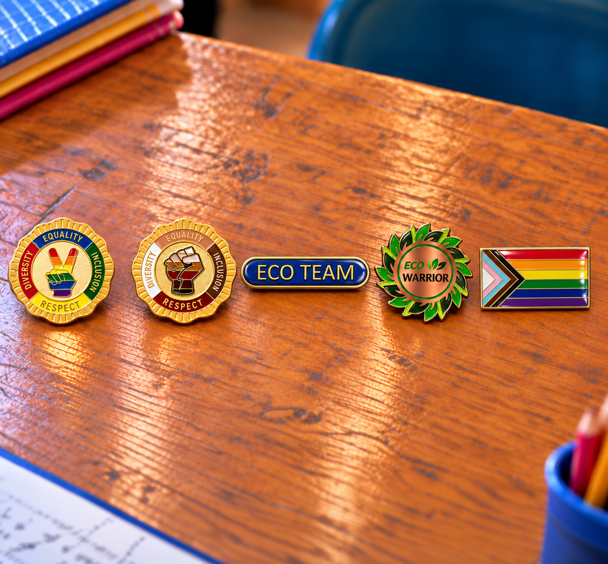 Diversity and Values Badges collection – School Badges UK