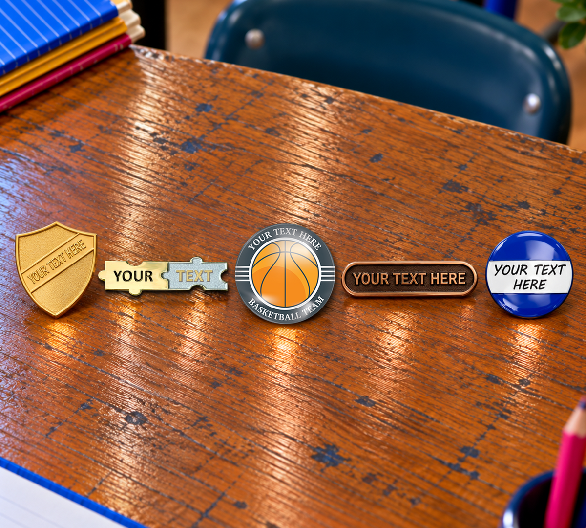Personalised School Badges