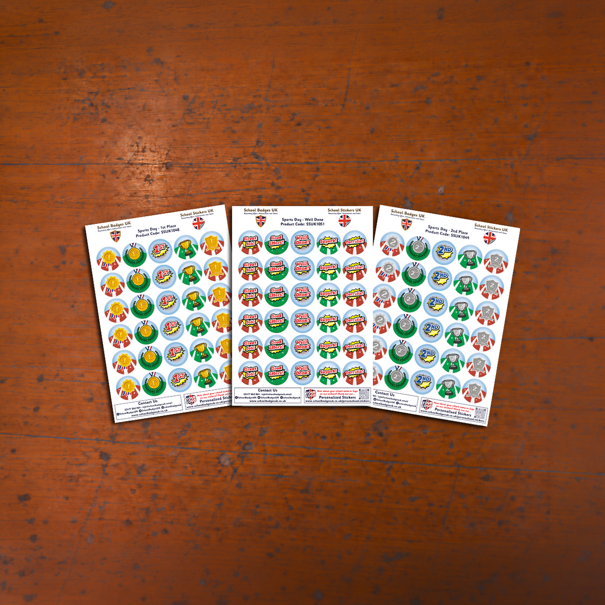Sports Day Stickers
