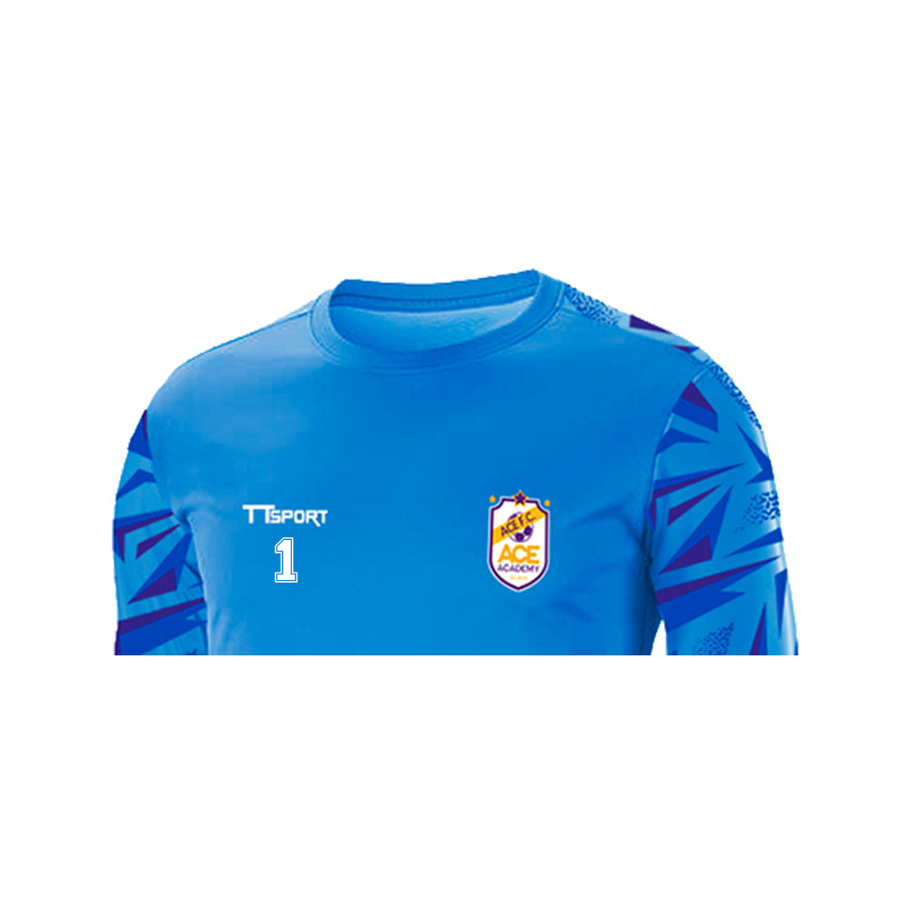 ACE FC Blue Second Goalkeeper Kit Package