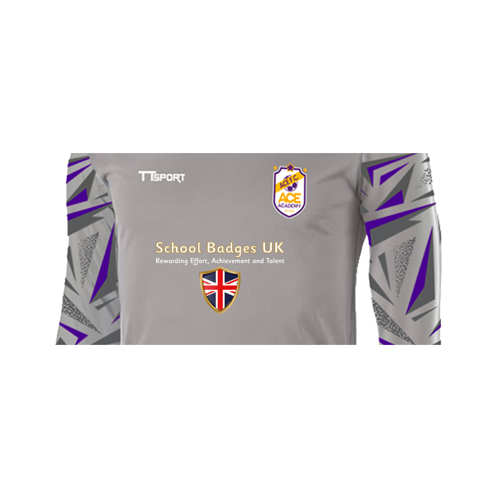 ACE FC Grey First Goalkeeper Kit Package