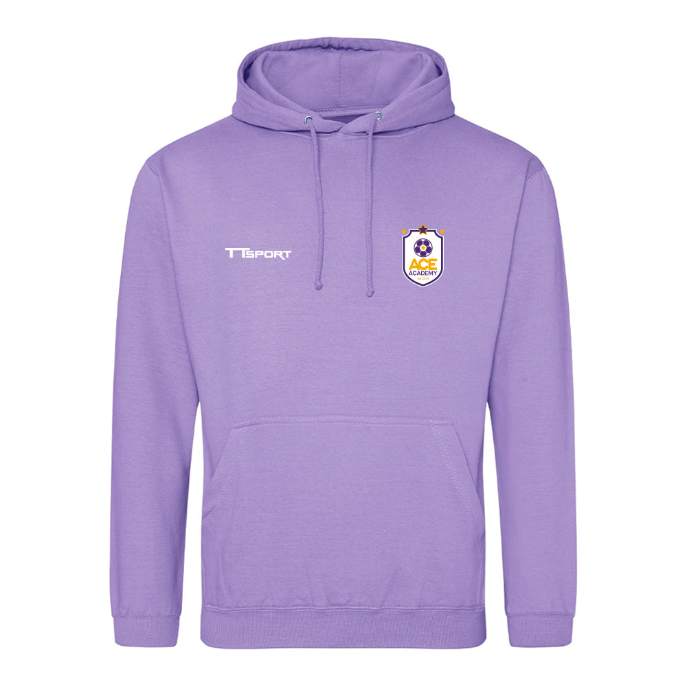 ACE FC Adults Lilac Hoodie