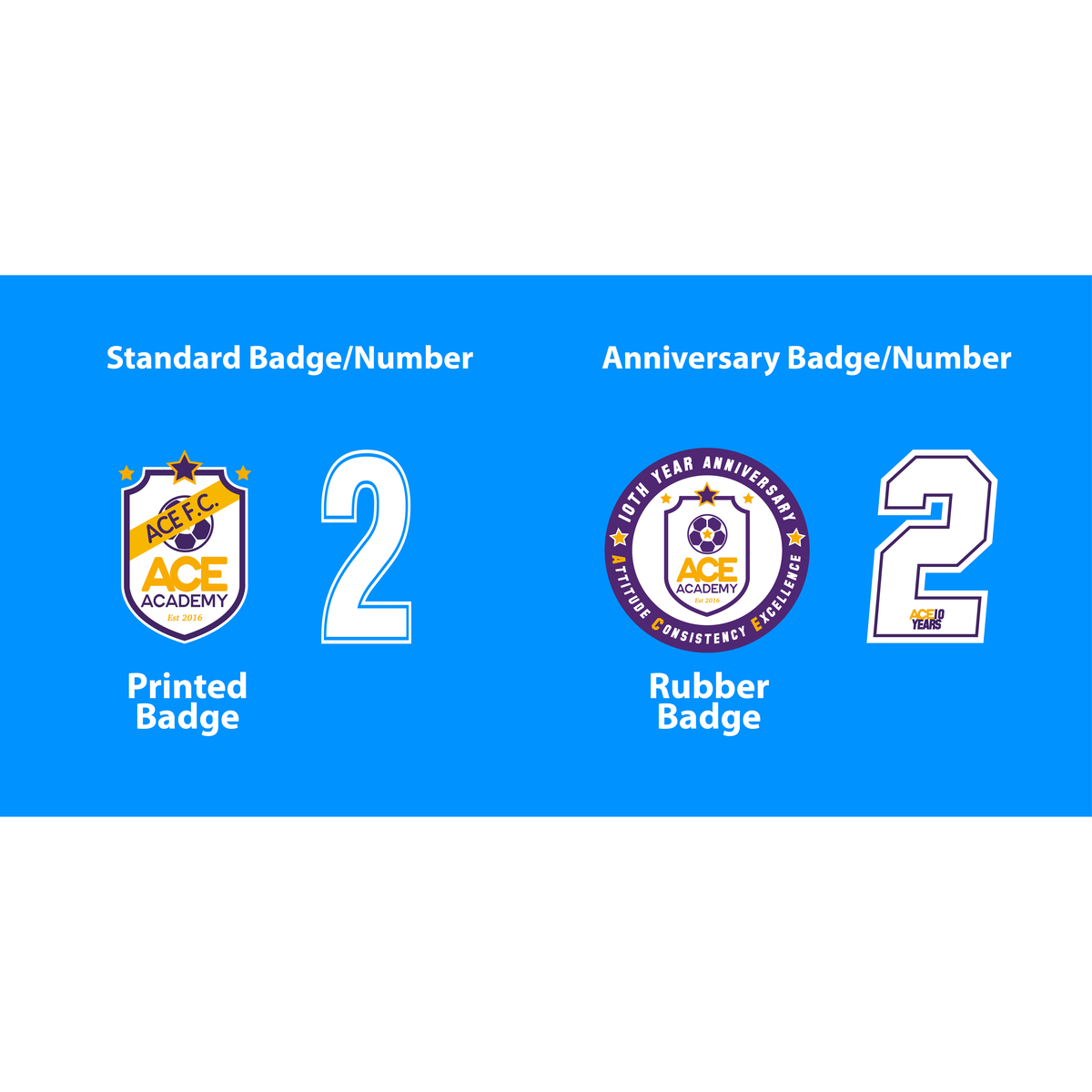 ACE FC Blue Second Goalkeeper Shirt