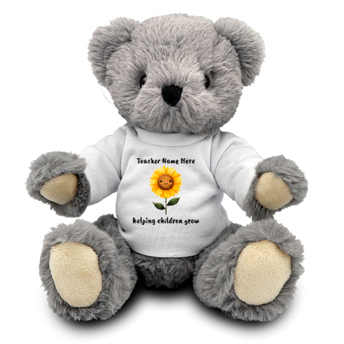 Archie 20cm Sunflower Grow by School Badges UK