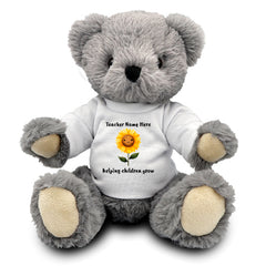 Archie 20cm Sunflower Grow by School Badges UK