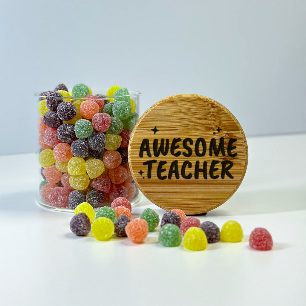 Awesome Teacher Jar by School Badges UK