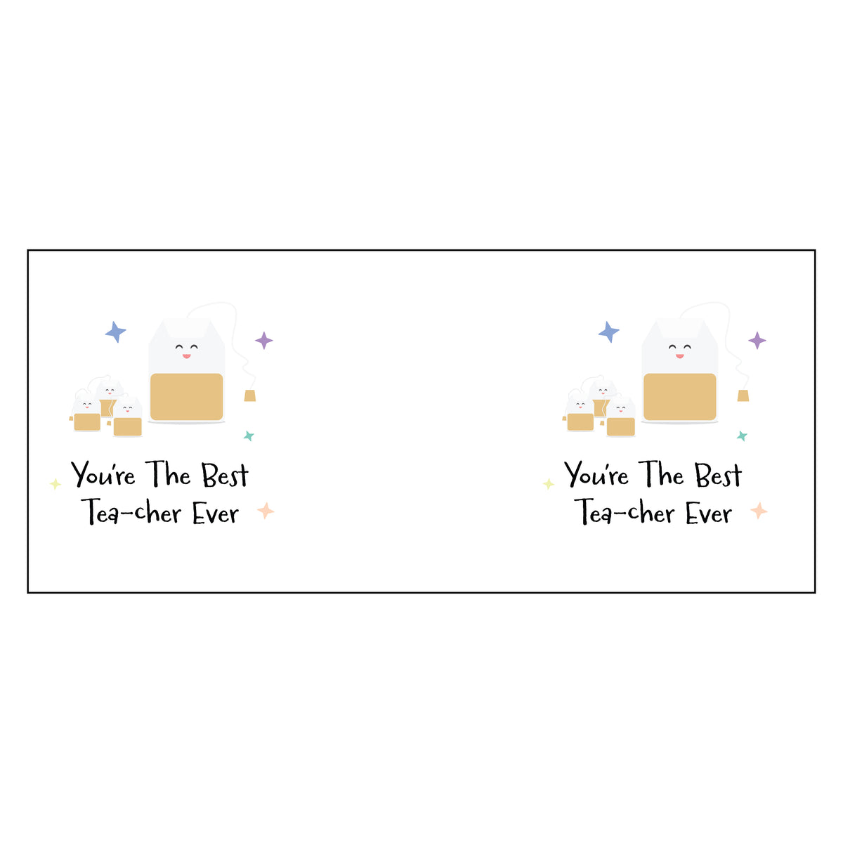 Best Tea-cher Mug Design by School Badges UK