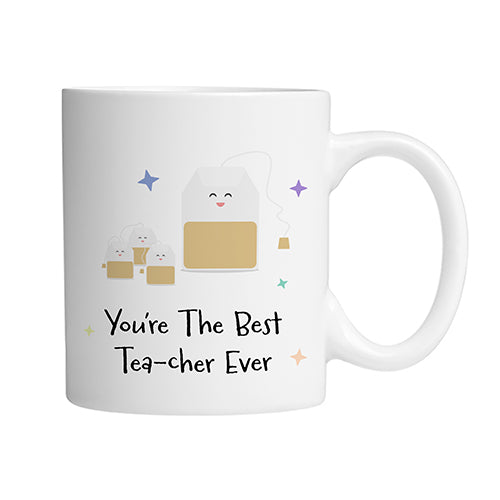 Best Tea-cher Mug Right by School Badges UK