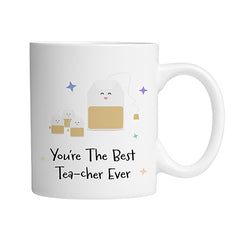 Best Tea-cher Mug Right by School Badges UK