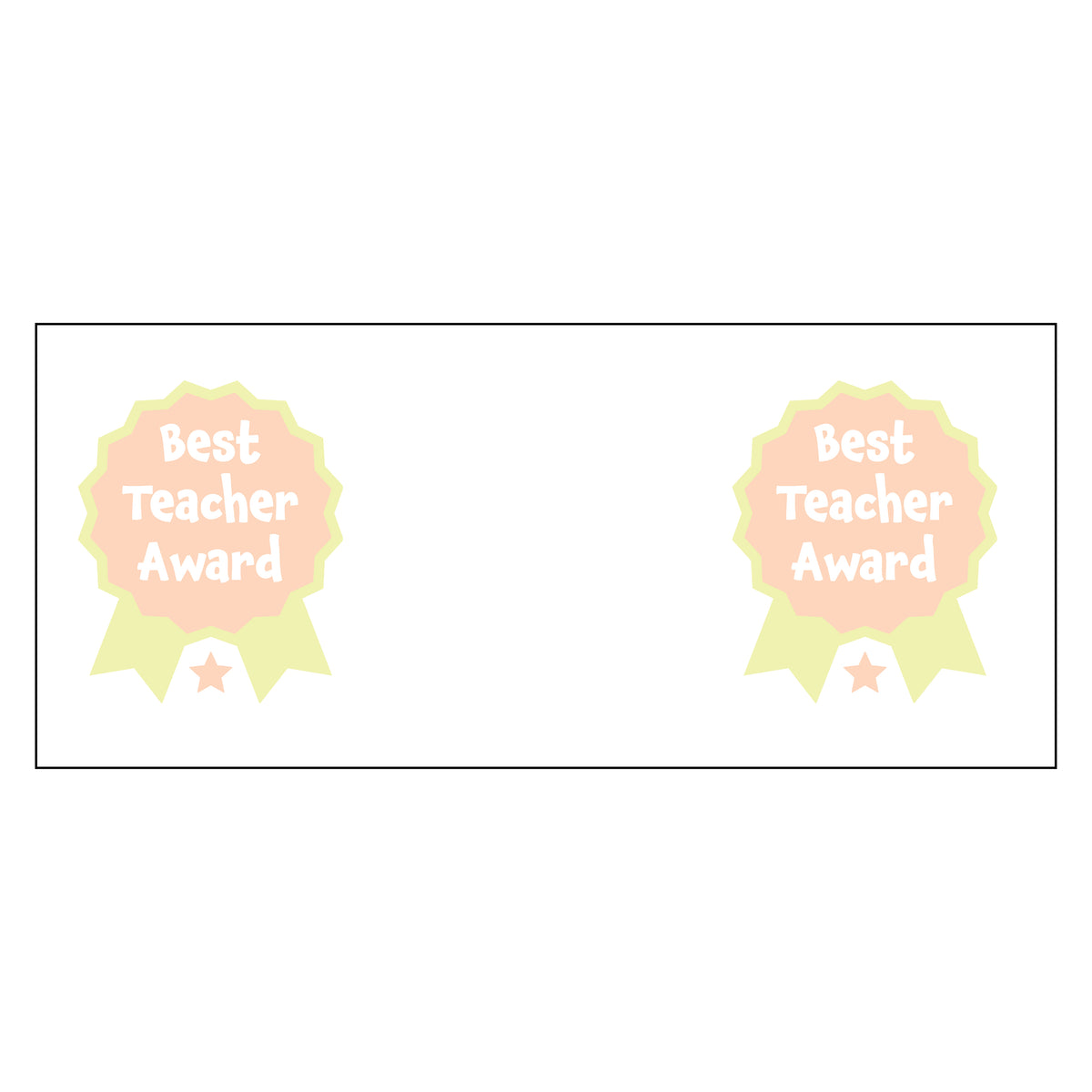 Best Teacher Award Mug Design by School Badges UK