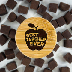 Best Teacher Ever Jar Top by School Badges UK