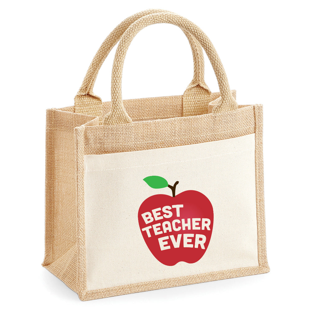 Best Teacher Tote Small Rectangle S by School Badges UK