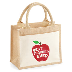 Best Teacher Tote Small Rectangle S by School Badges UK