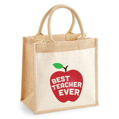 Best Teacher Tote Square M by School Badges UK