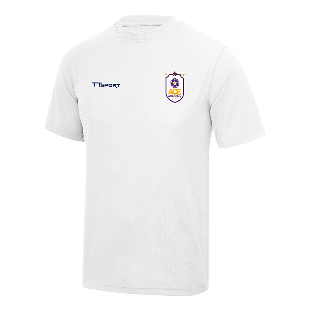 ACE FC Coaches Top – White