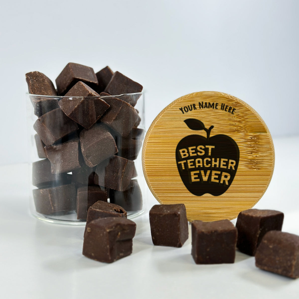 Custom Best Teacher Ever Jar by School Badges UK