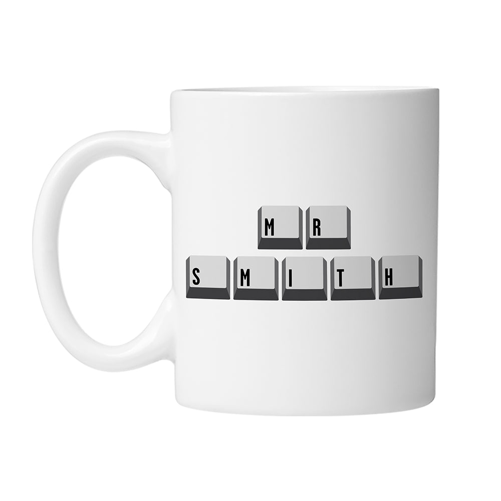 Custom Computing Mug Left by School Badges UK