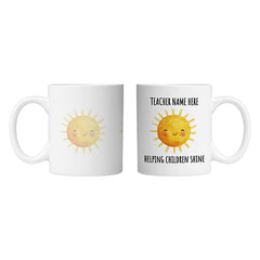 Custom Sunshine Mug by School Badges UK