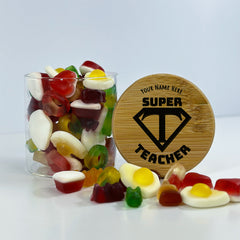 Custom Super Teacher Jar by School Badges UK