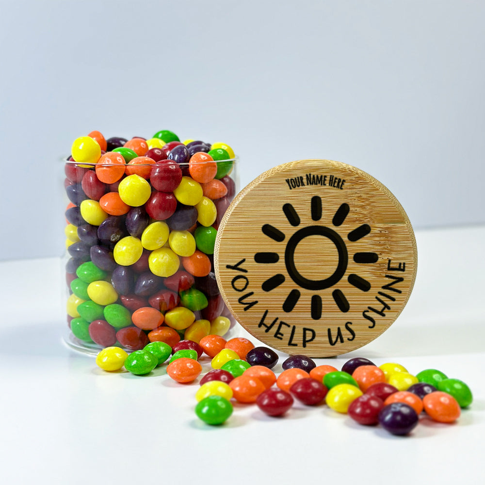 Custom You Help Us Shine Jar by School Badges UK
