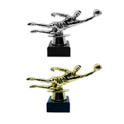 Goalkeeper Football Trophy with Marble Base