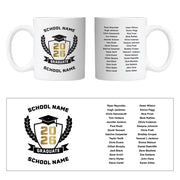Personalised Graduate Mug up to 30 names