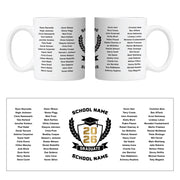 Personalised Graduate Mug up to 60 names
