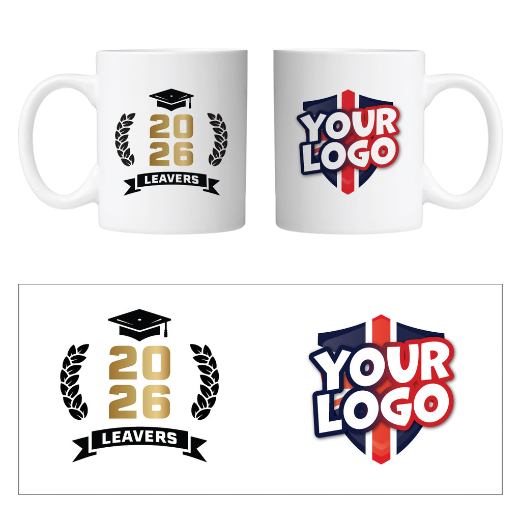 Personalised Leavers Mug with Logo