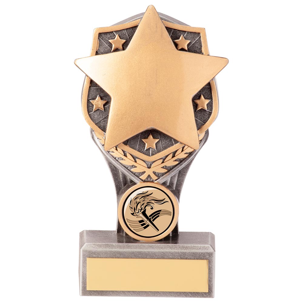 Falcon Achievement Star Award Trophy