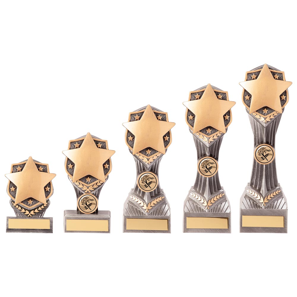 Falcon Achievement Star Award Trophy