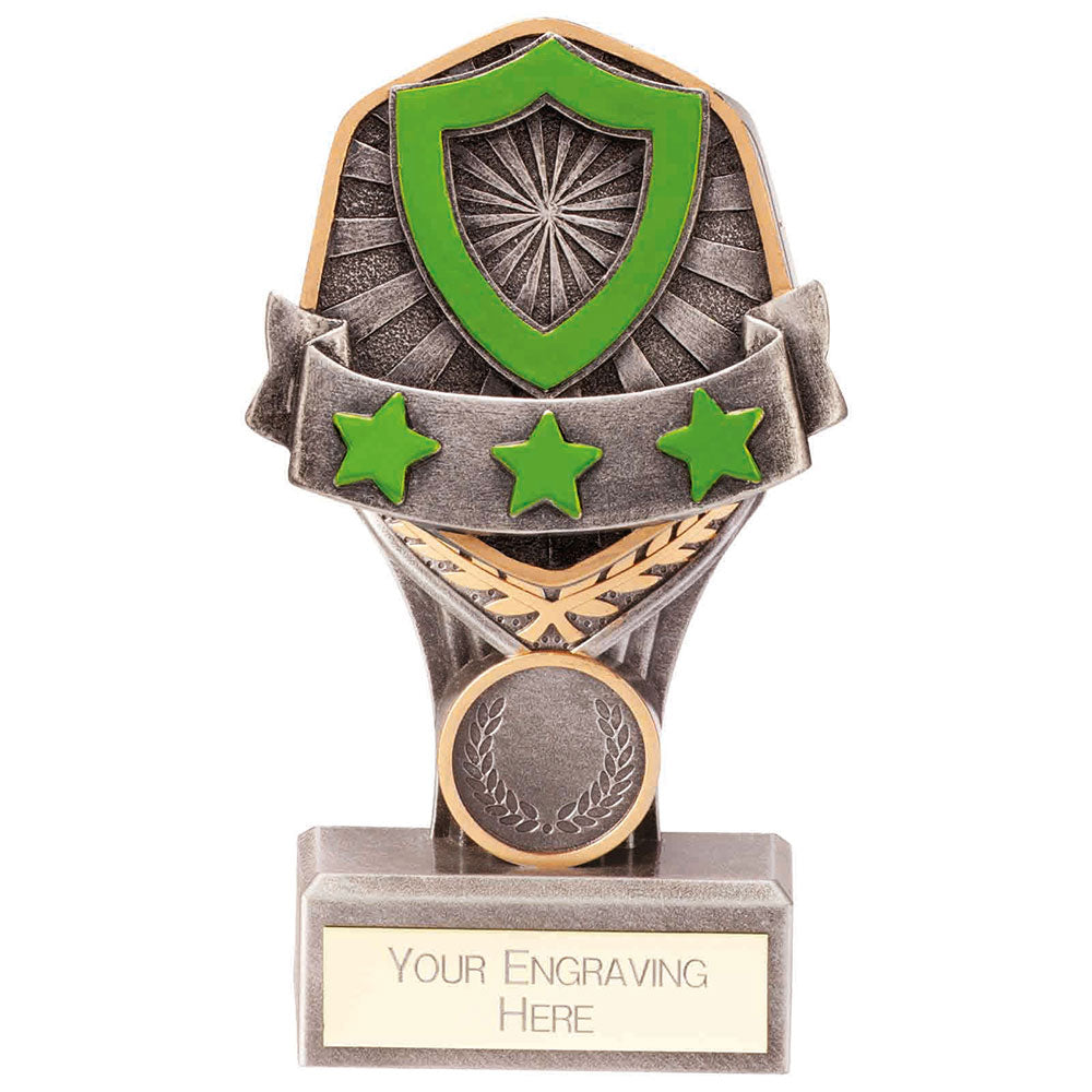 Falcon School House Green Award Trophy – 140mm