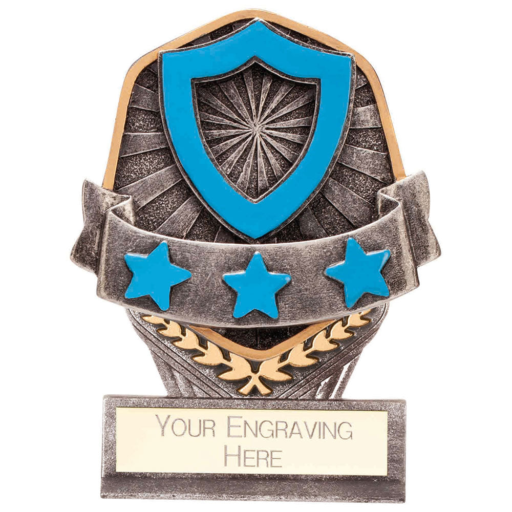 Falcon School House Blue Award Trophy – 105mm