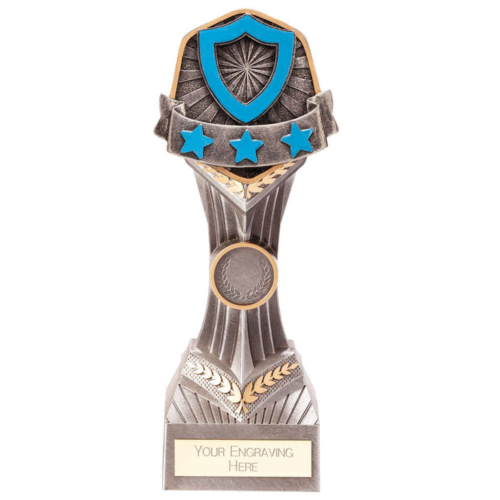 Falcon School House Blue Award Trophy – 210mm