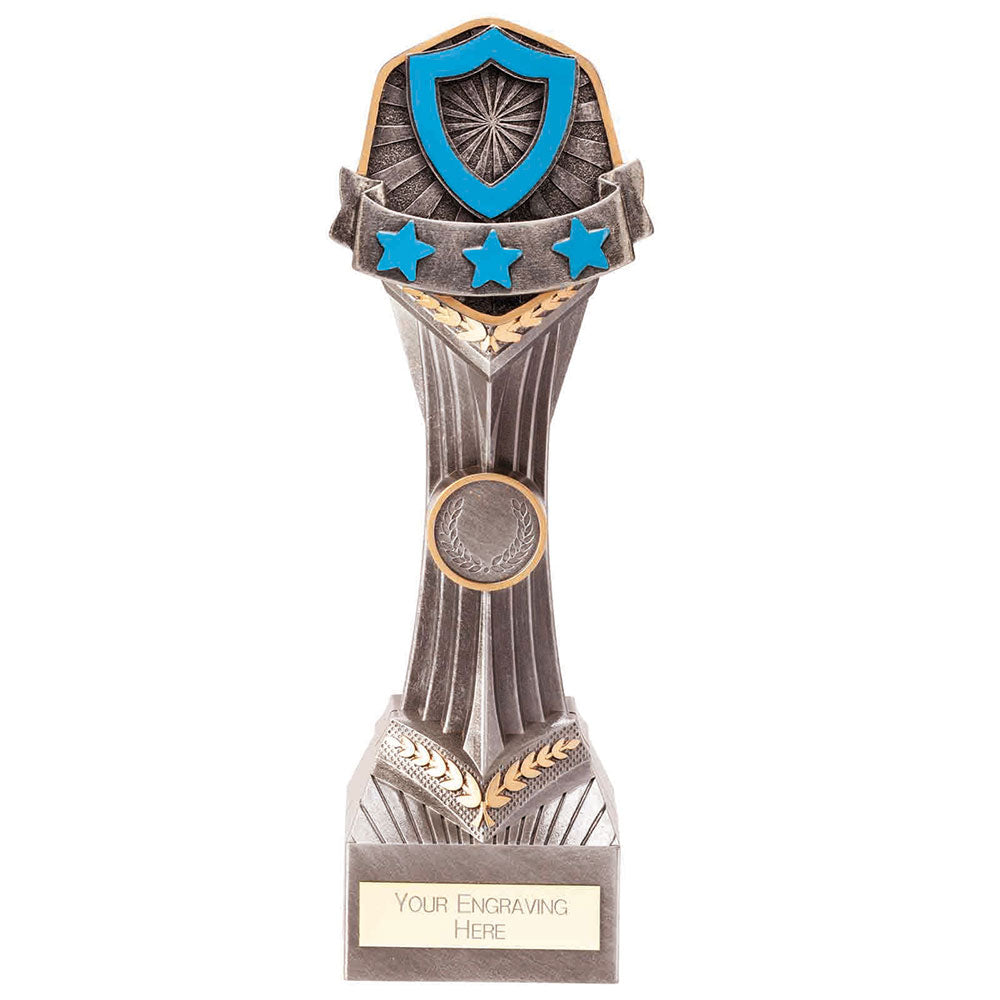 Falcon School House Blue Award Trophy – 240mm