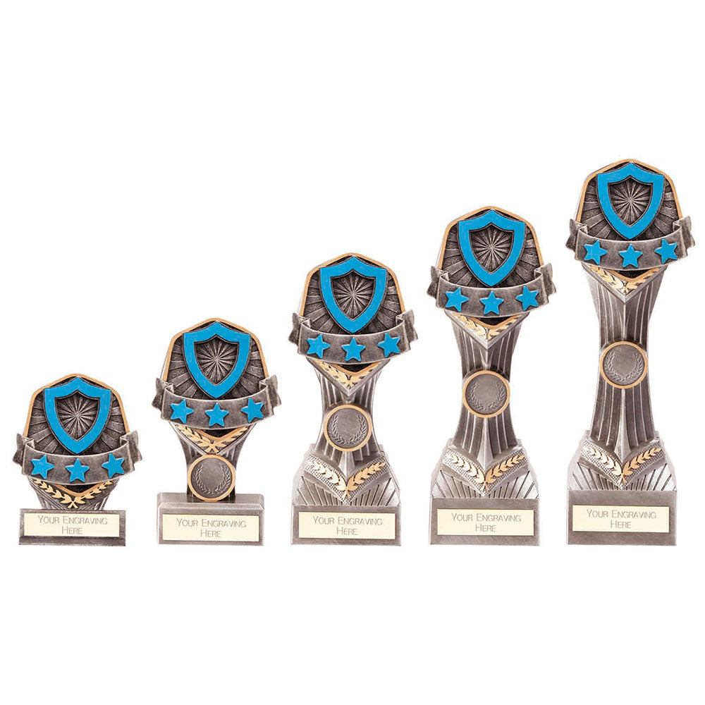 Falcon School House Blue Award Trophy
