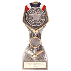 Falcon Silver Medal Award Trophy