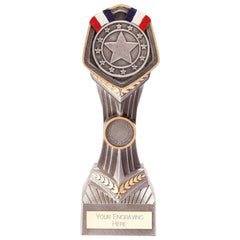 Falcon Silver Medal Award Trophy