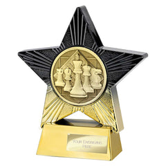 Superstar Chess Award Trophy