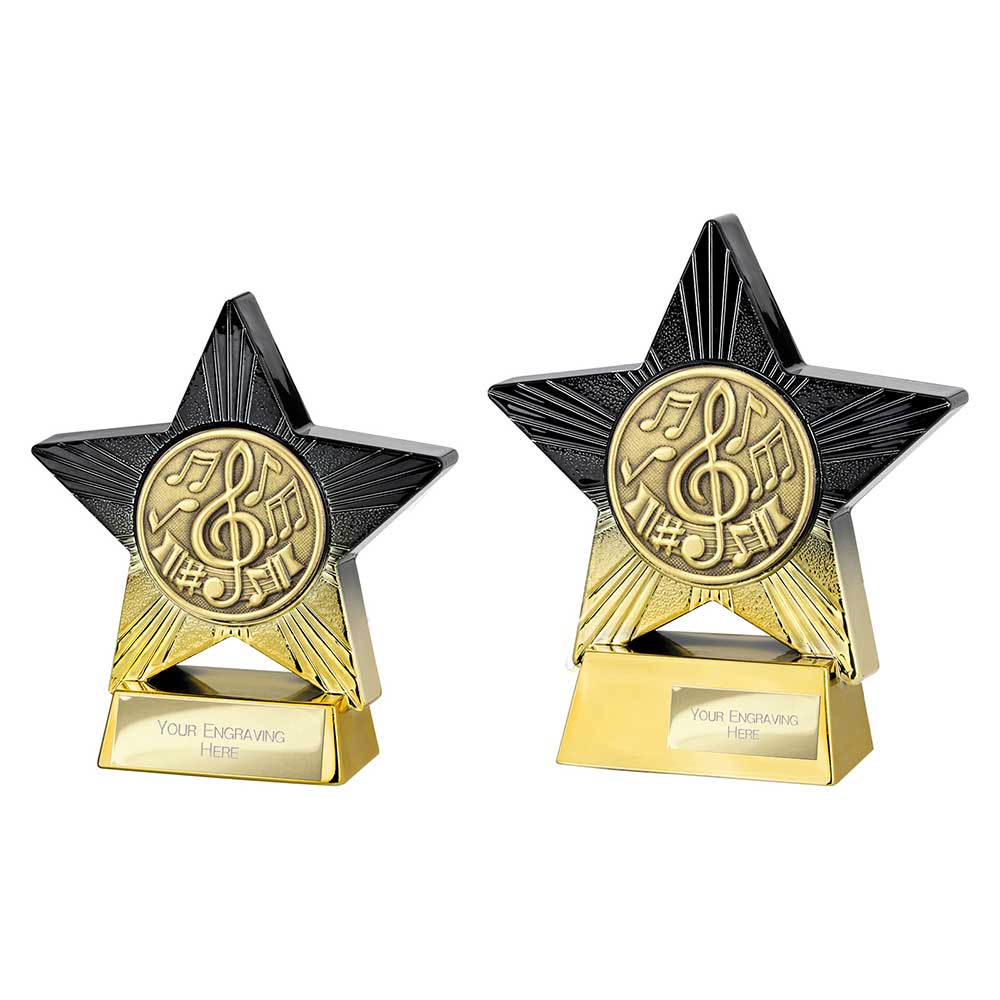 Superstar Music Award Trophy