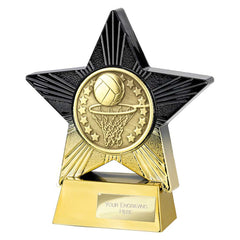 Superstar Netball Award Trophy