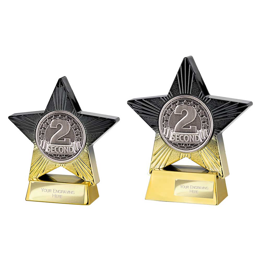 Superstar 2nd Place Award Trophy