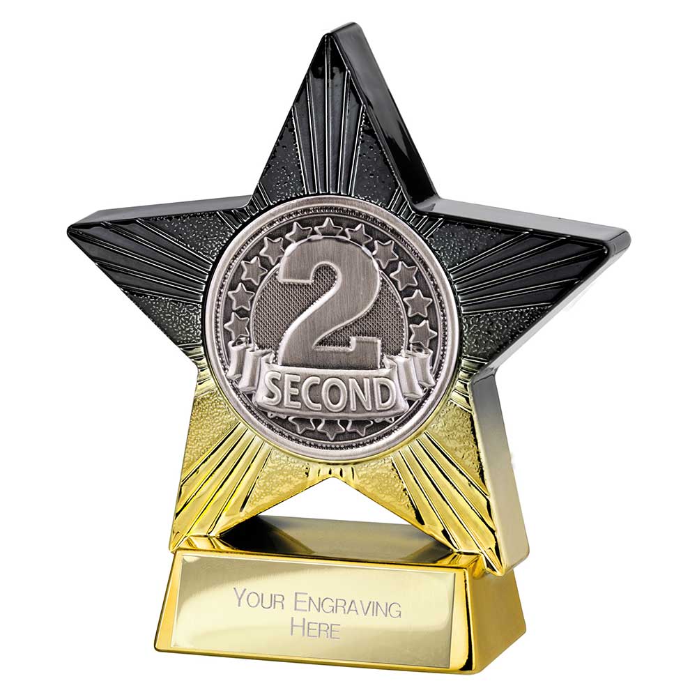 Superstar 2nd Place Award Trophy